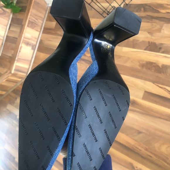 Authentic Balenciga Demin Mule 36 BRAND NEW - Picture 4 of 6